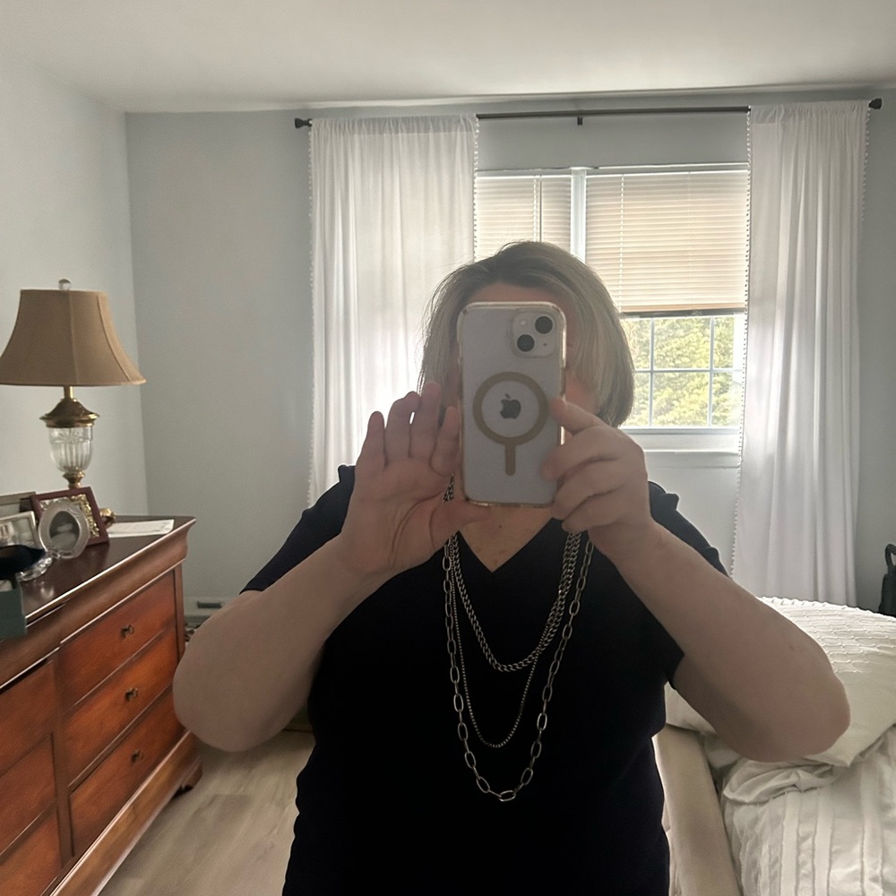 J. Crew Silver Chain Necklace - Picture 2 of 3